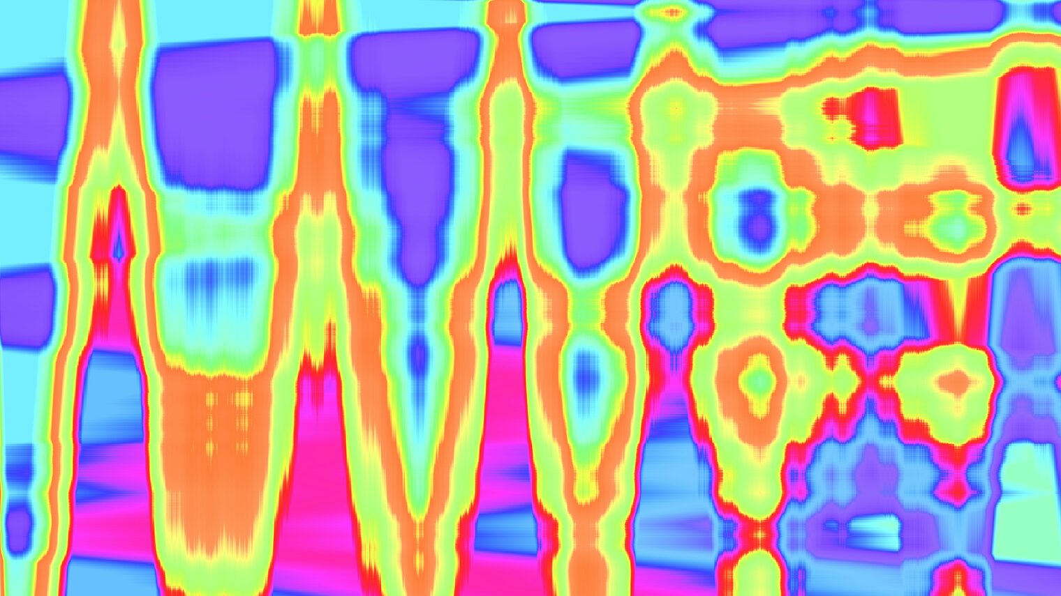 Visual Map of Body Heat Patterns