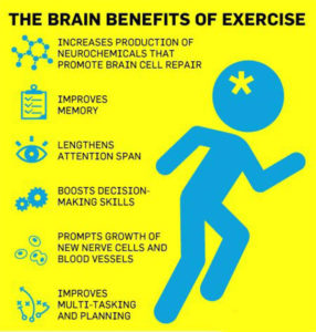 How exercise supports brain and mental health